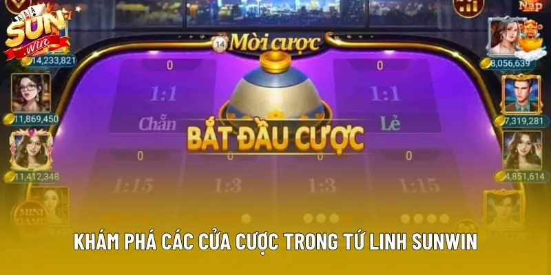 Khám phá các cửa cược trong Tứ Linh Sunwin