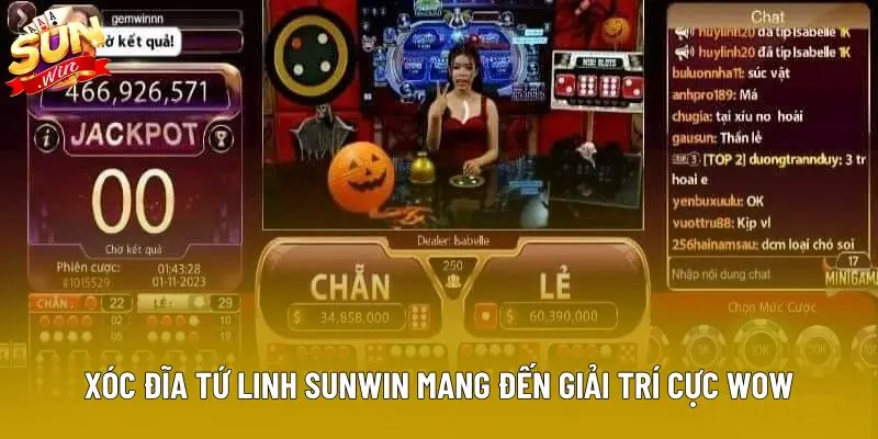 Xóc đĩa tứ linh sunwin mang đến giải trí cực wow