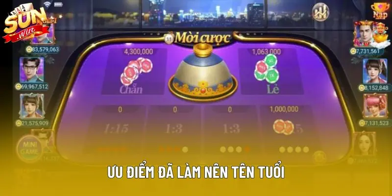 Ưu điểm đã làm nên tên tuổi