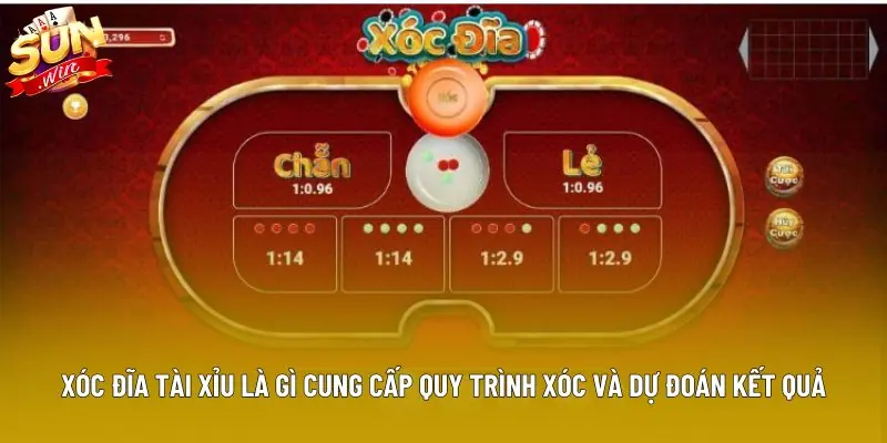 Xóc đĩa tài xỉu là gì cung cấp quy trình xóc và dự đoán kết quả